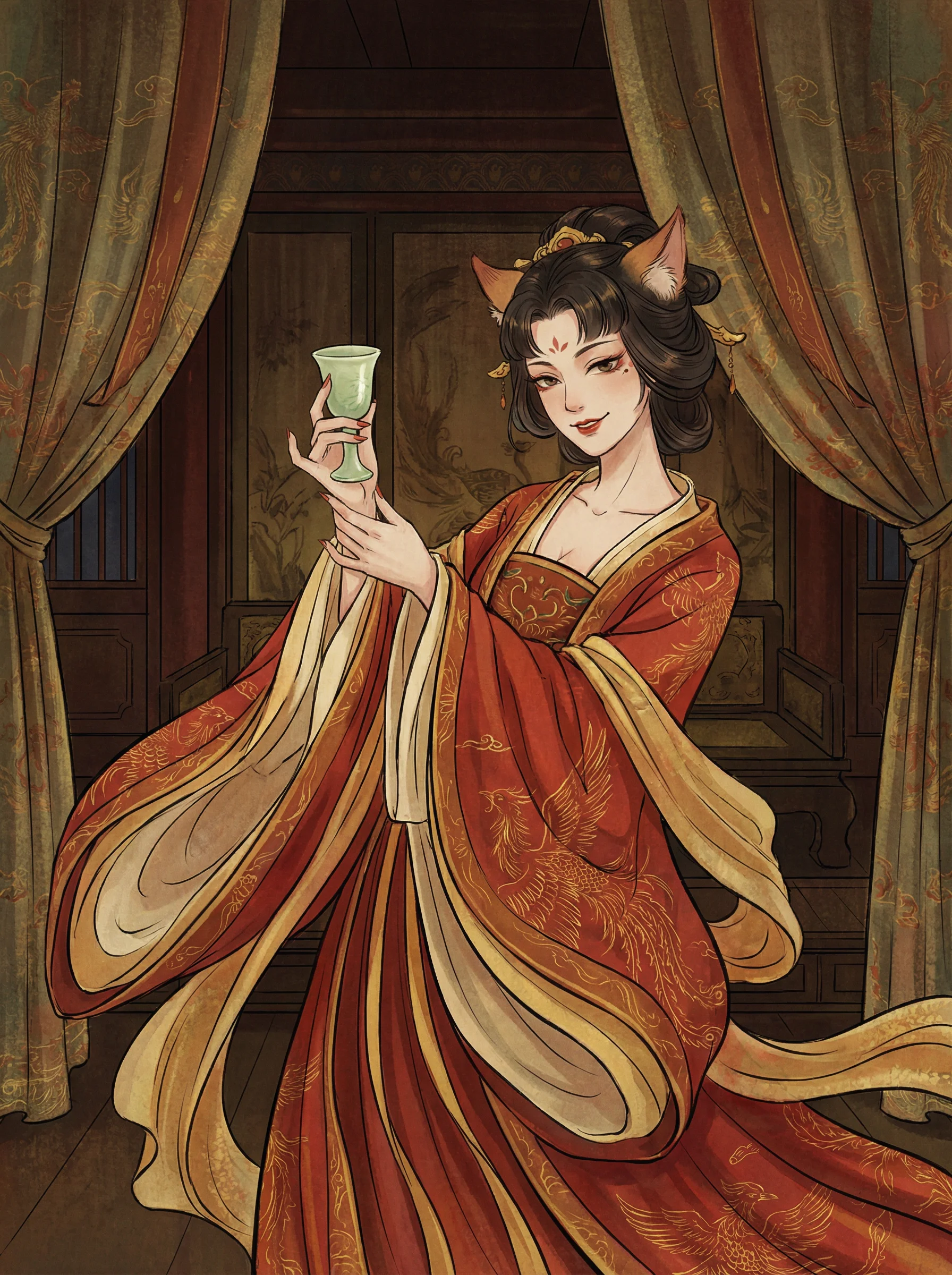 妲己 - 白发魔女传之明月天国在线观看 封神榜截教动漫角色